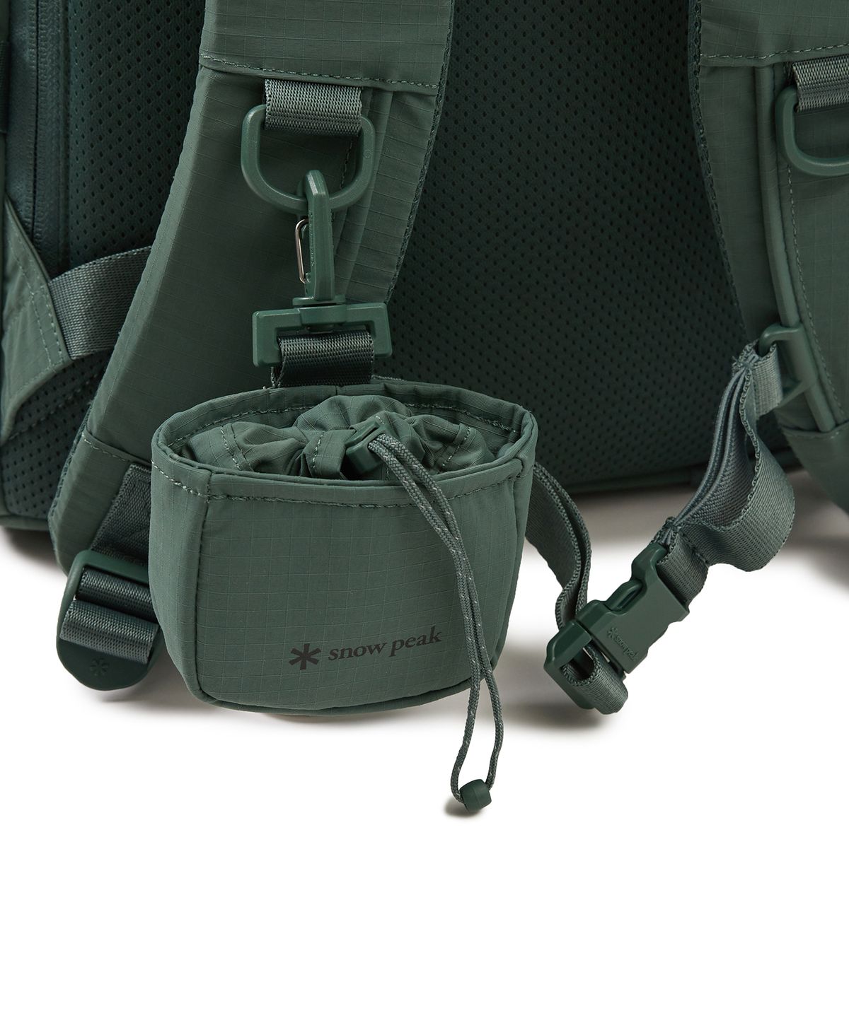 스노우피크 어패럴(SNOWPEAK APPAREL) 듀얼테크 백팩 25L Vintage Green (S24ZUFBP31)