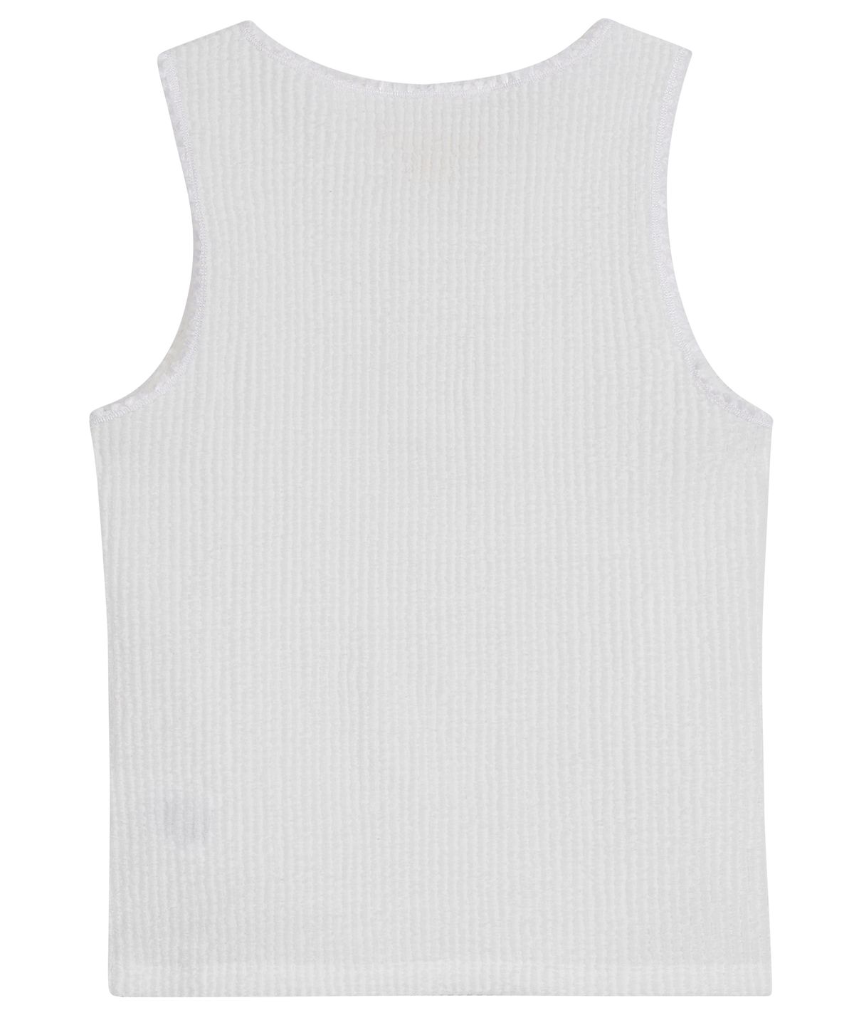 타입서비스(TYPESERVICE) Buttoned Lace Sleeveless [Off White]