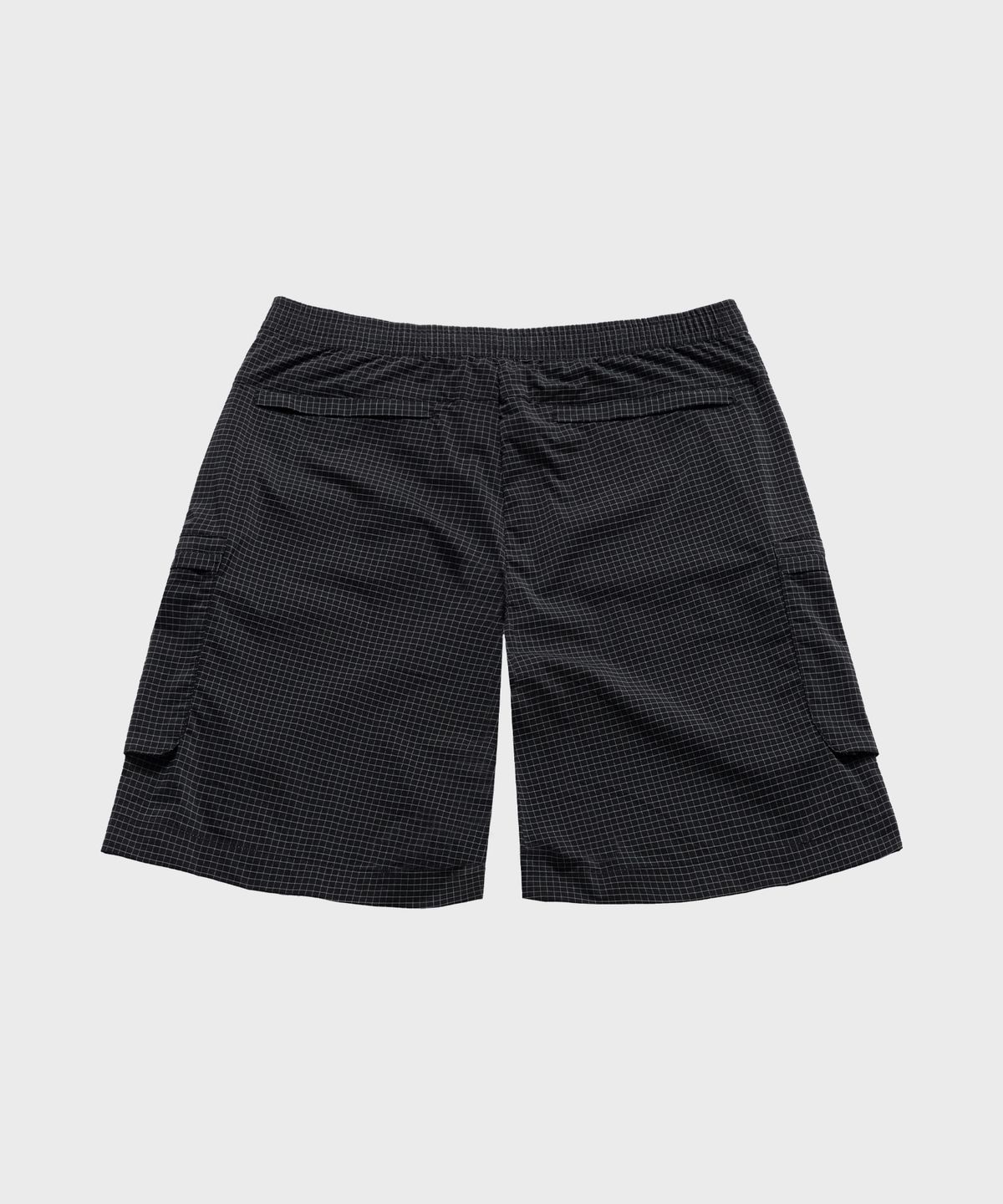 머렐(MERRELL) [UNISEX] 하이크 립스탑 카고 하프 팬츠 BLACK