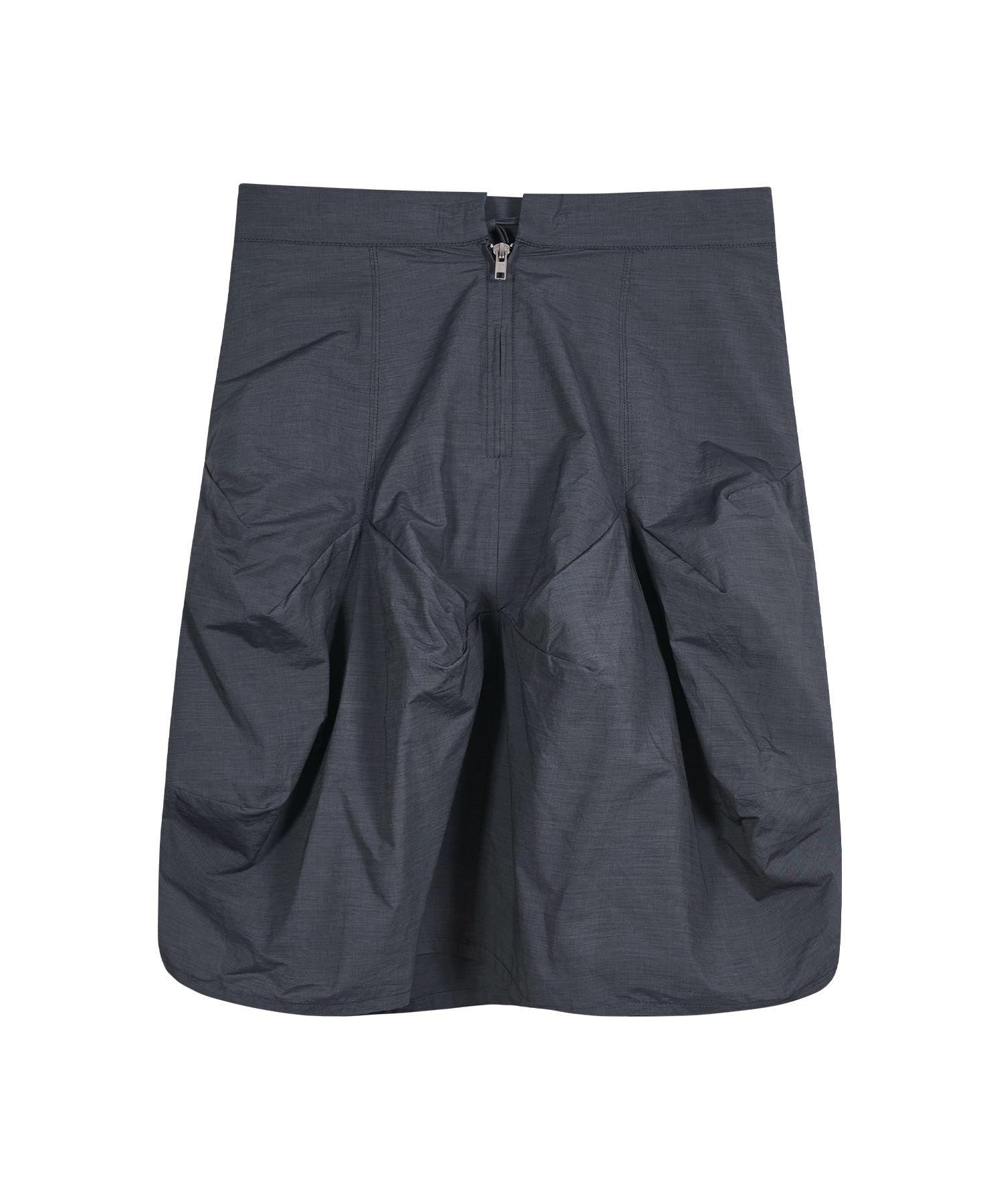 ◆typeservice◆ Clean Volume Stitch Skirt Dark Gray NHTB13DG MUSINSA公式 | TYPESERVICE Clean Volume Stitch Skirt [Dark Gray]