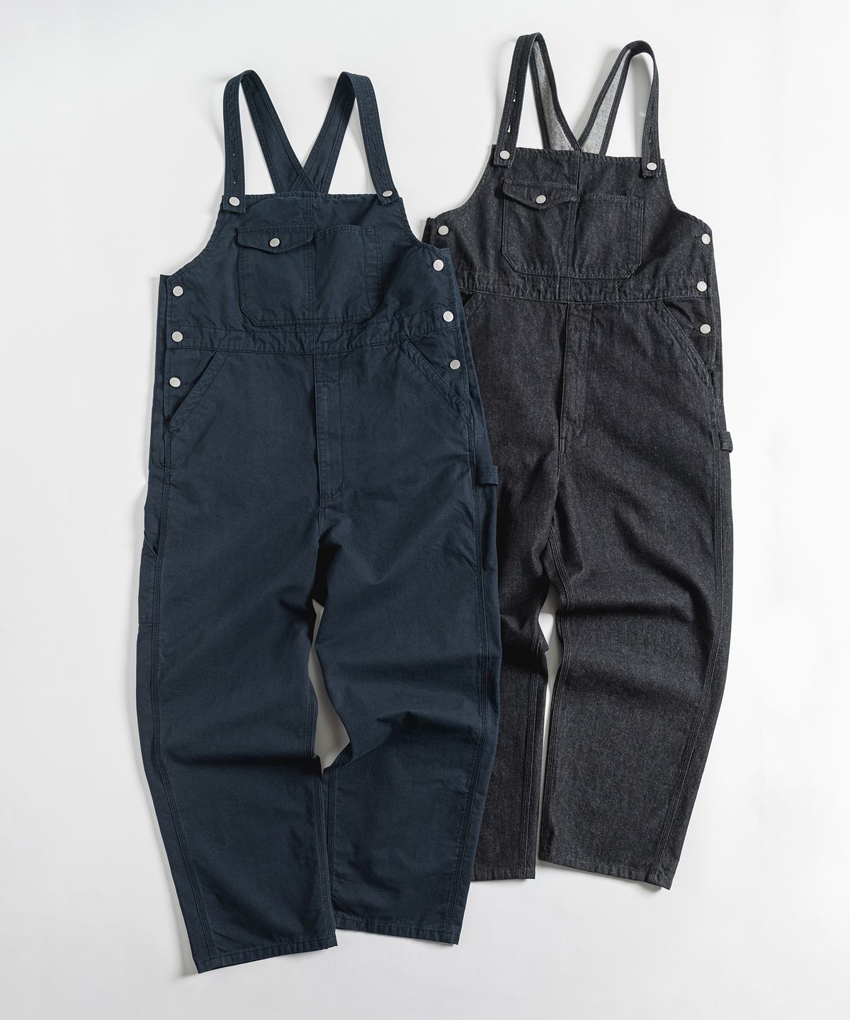 와일드 브릭스(WILD BRICKS) LW CARPENTER OVERALLS (black)