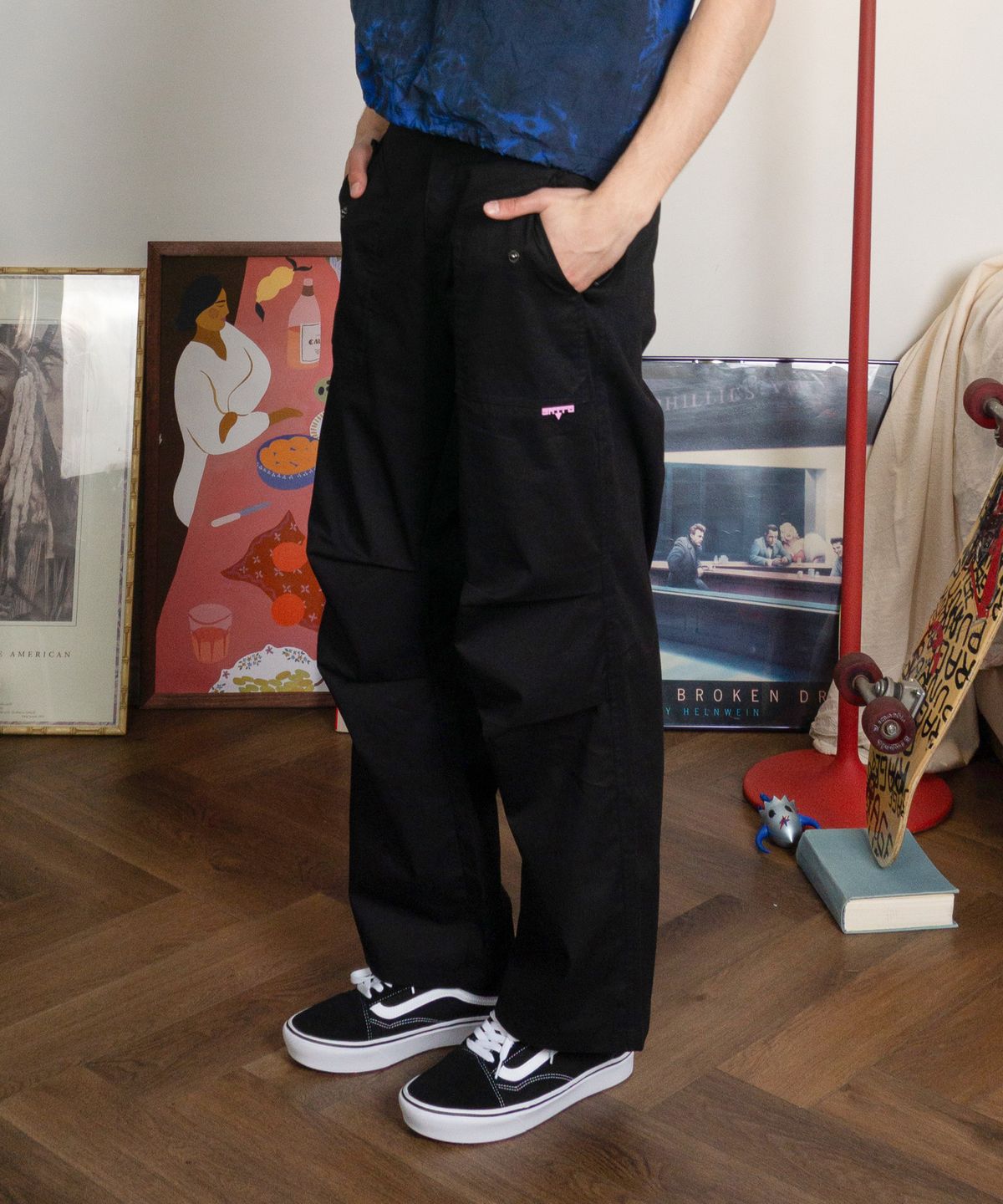 슈브토(SHVTO) Parachute cotton pants