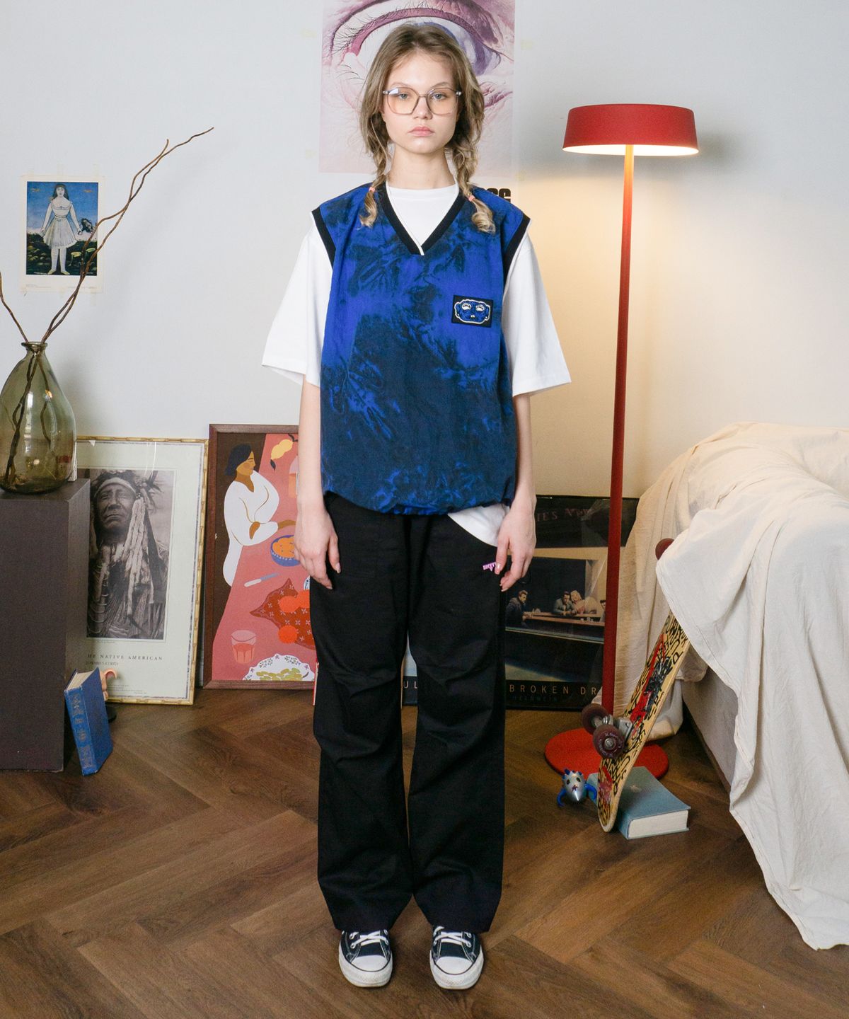 슈브토(SHVTO) Parachute cotton pants