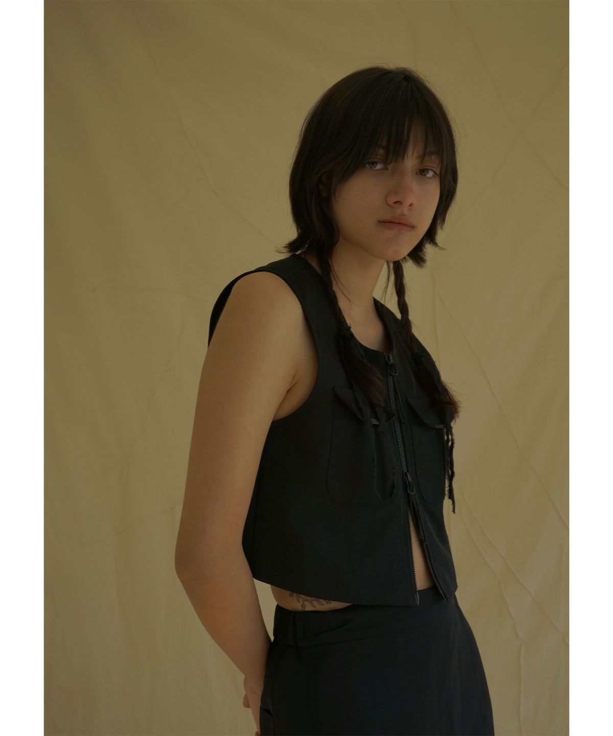 루드(LUDE) VEST_#01_KOREAN FABRIC
