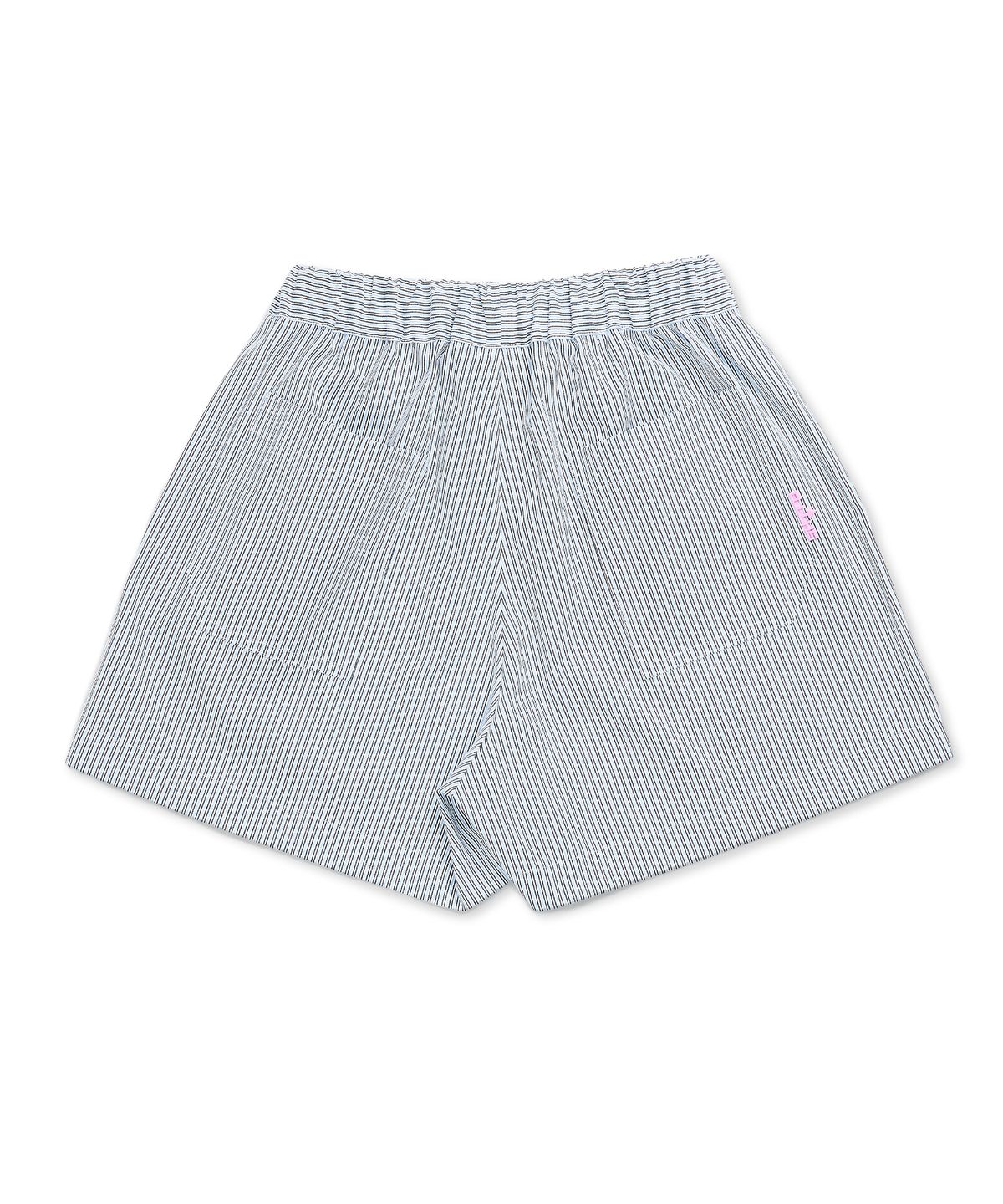 슈브토(SHVTO) Stripe boxer shorts white
