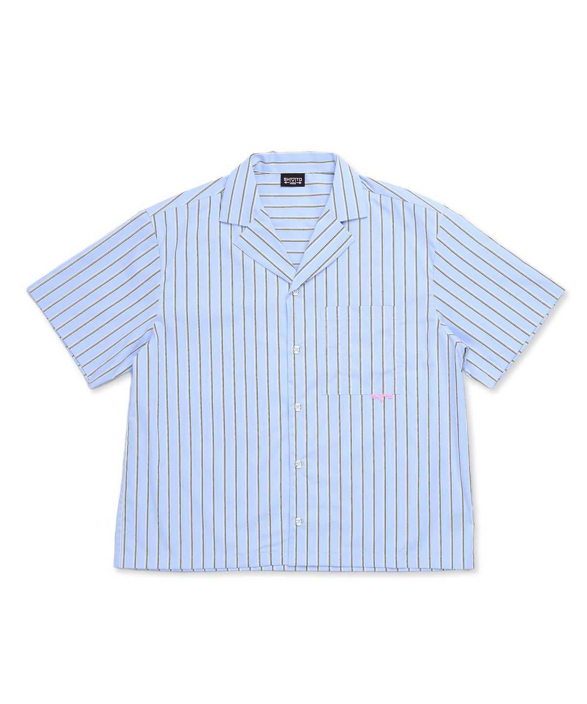 슈브토(SHVTO) Easy stripe shirt sky