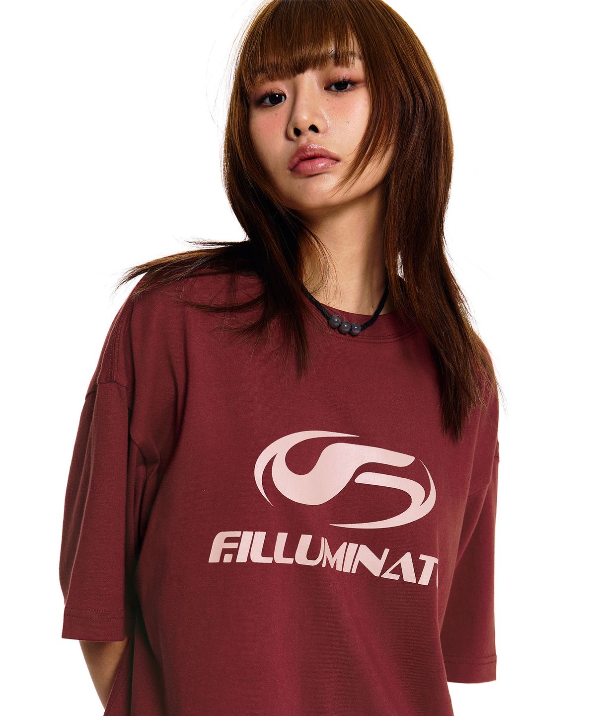 필루미네이트(FILLUMINATE) 에센셜 라운드 티셔츠-4Color