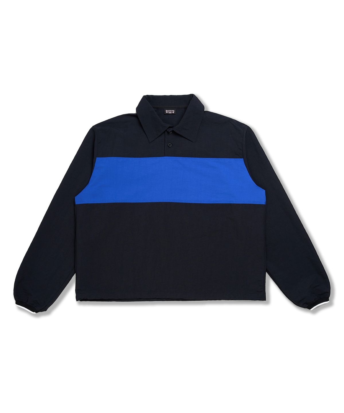 슈브토(SHVTO) Nylon polo sweatshirt