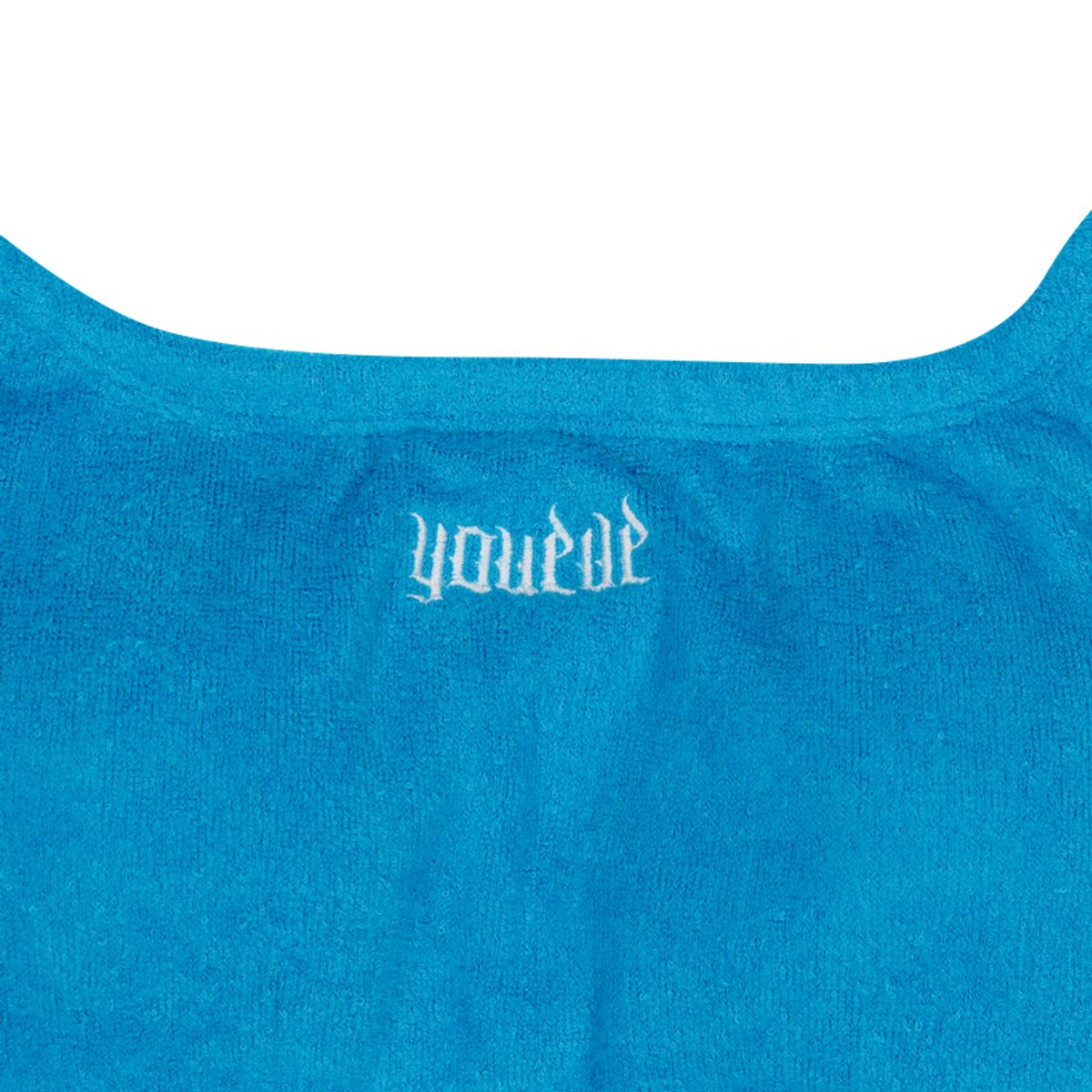 유이브(YOUEVE) 로고 웨이브 비키니 세트 블루