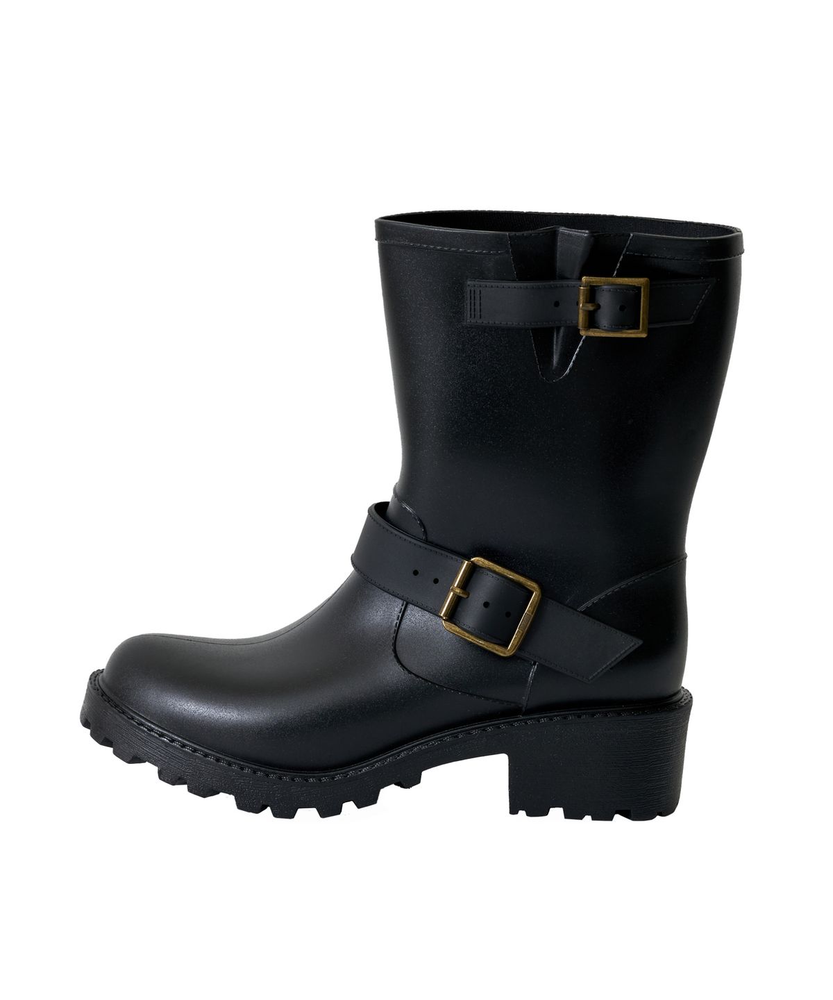 아비스파(AVISPA) Ronda 론다 버클 바이커 레인부츠_R003_4.5cm