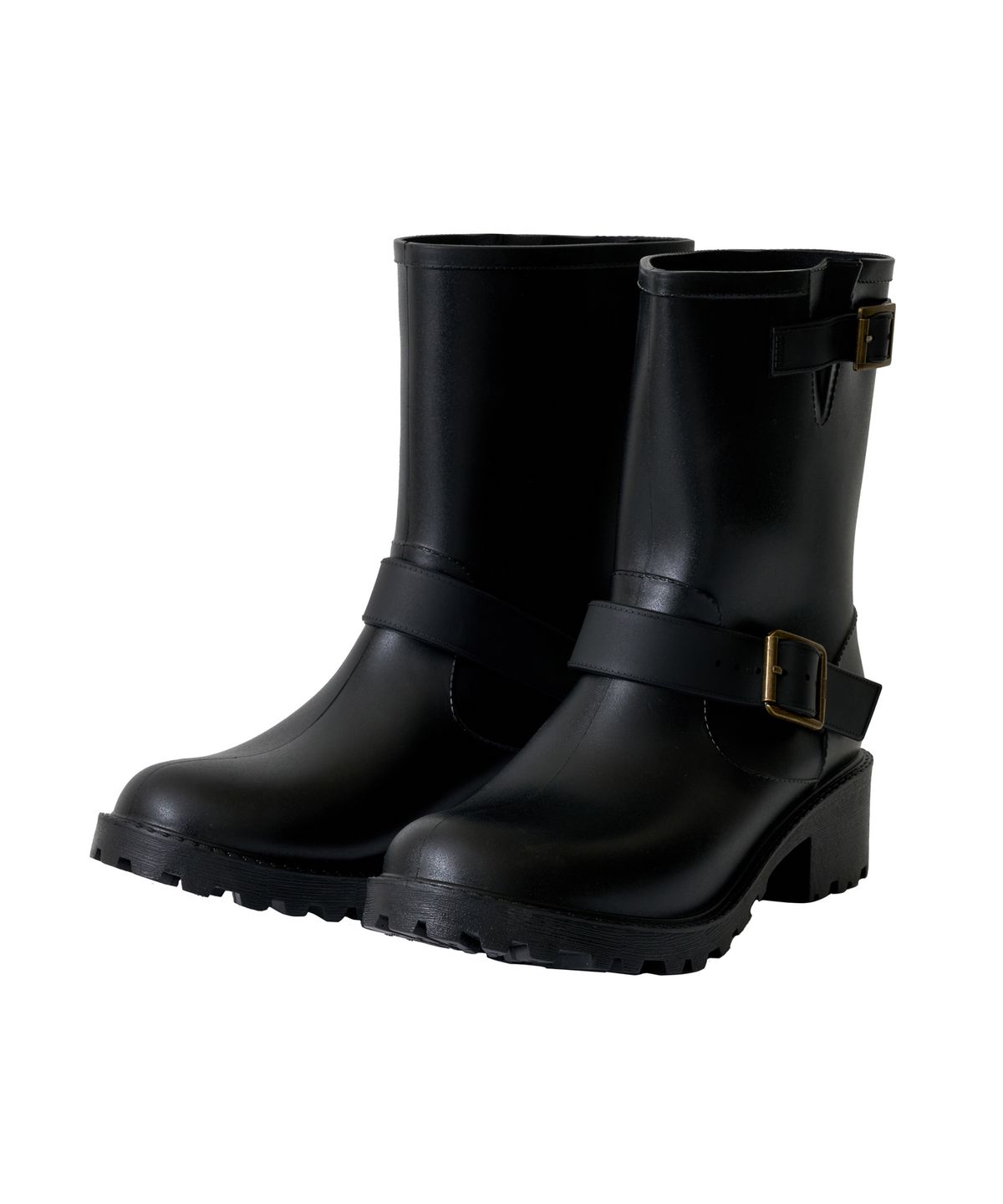 아비스파(AVISPA) Ronda 론다 버클 바이커 레인부츠_R003_4.5cm
