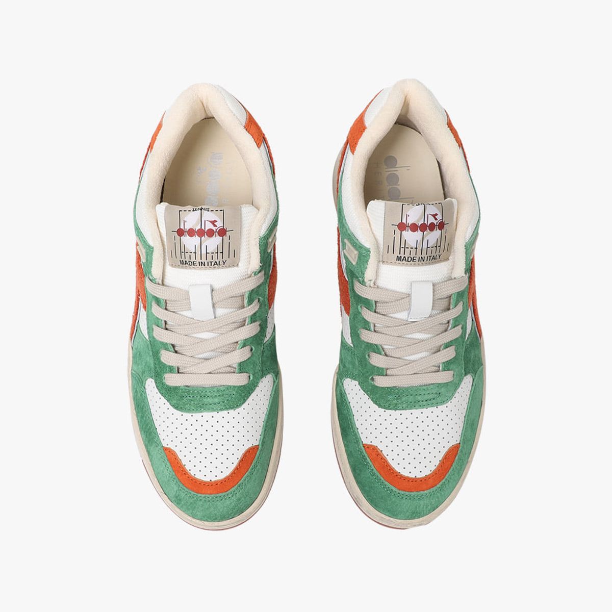 디아도라(diadora) B.560 유스드 RR 이탈리아 GREEN