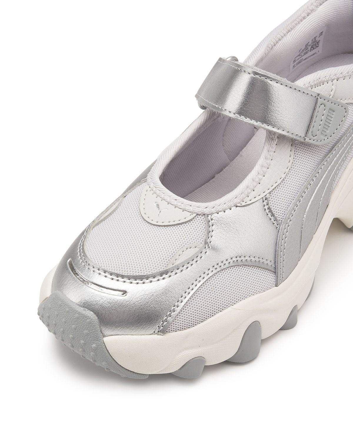 푸마(PUMA) 펄사 웨지 우먼스 샌들 - 그레이:실버 / 398677-06