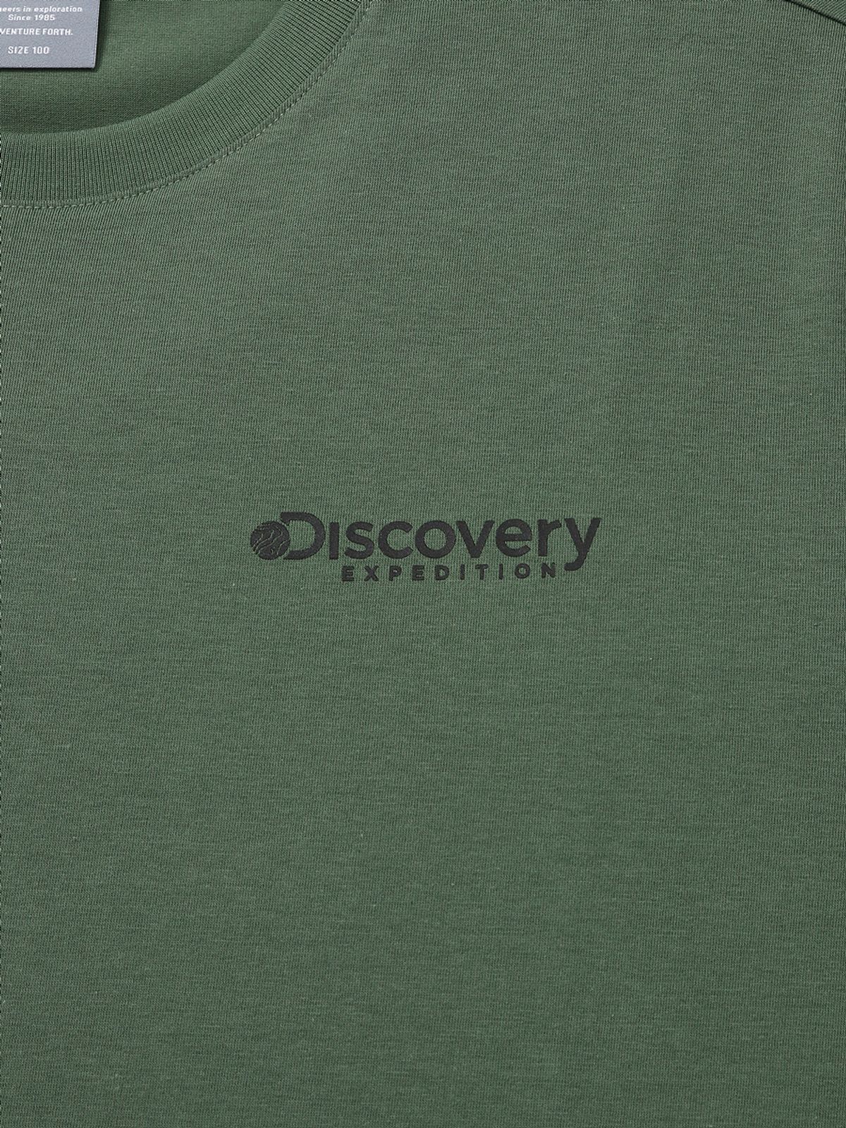 디스커버리 익스페디션(DISCOVERY EXPEDITION) 프레시벤트 그래픽 반팔티셔츠 (D/KHAKI)