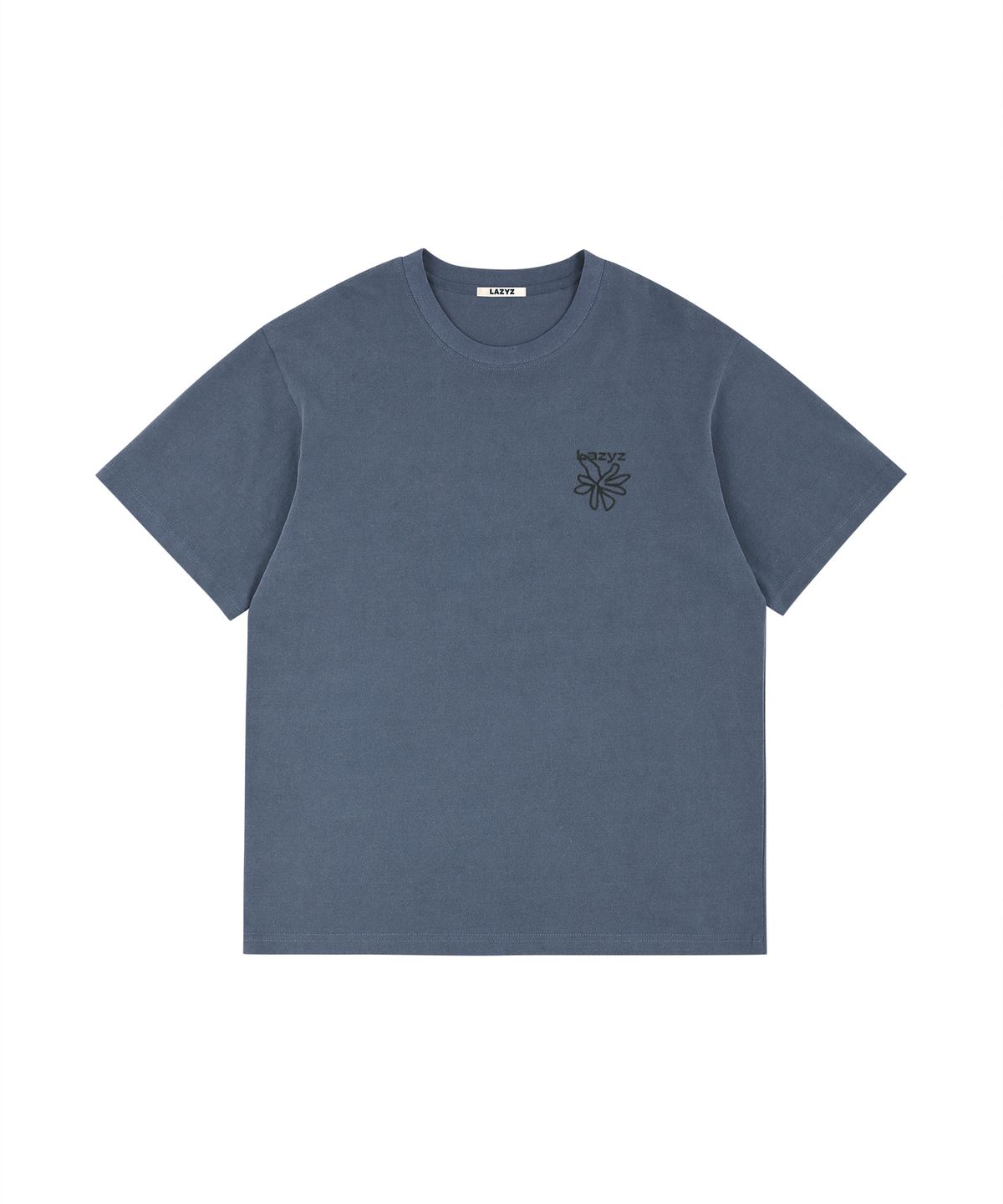 레이지지(LAZYZ) Back Point Lazy Flower T-shirt (5color)