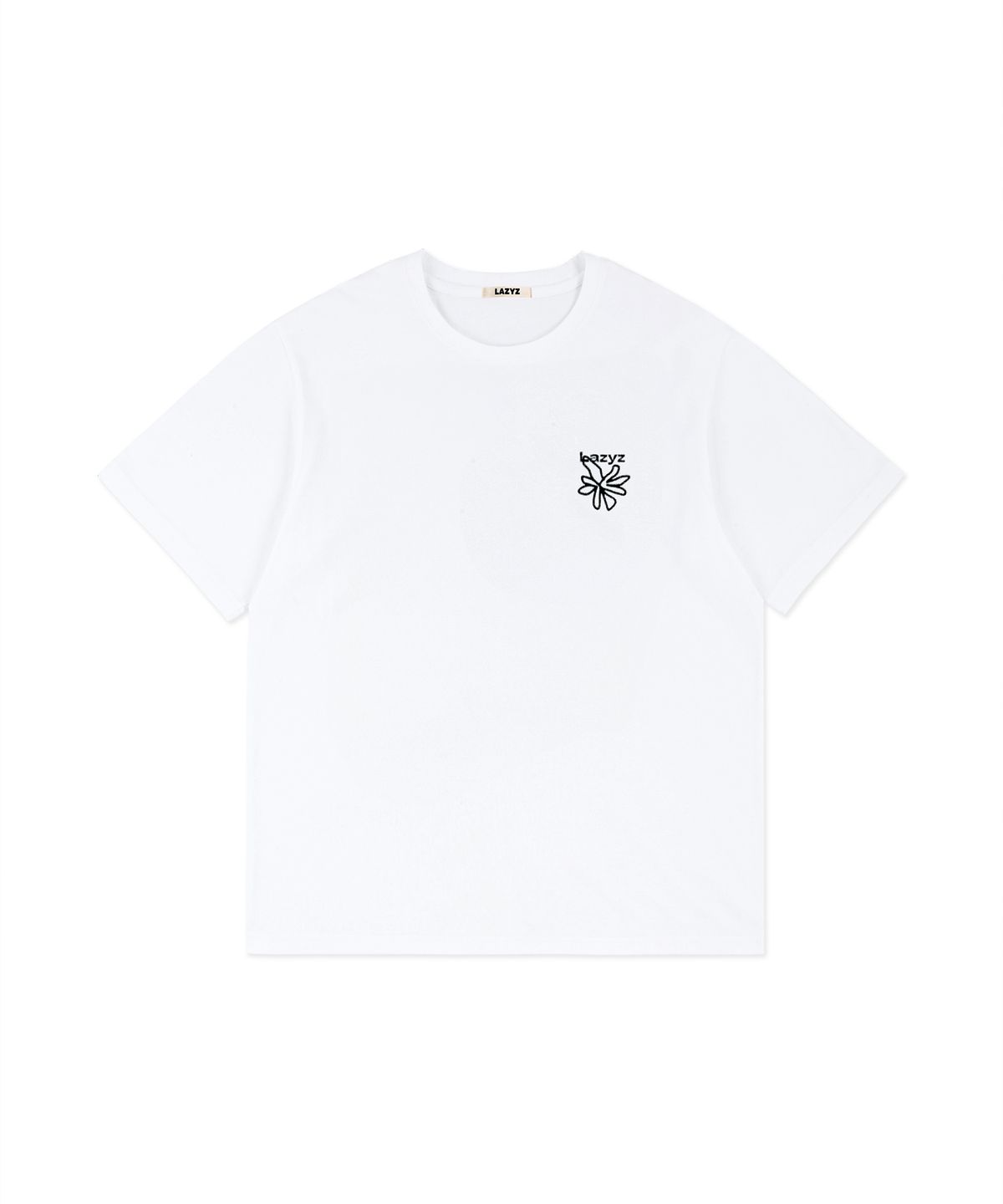 레이지지(LAZYZ) Back Point Lazy Flower T-shirt (5color)