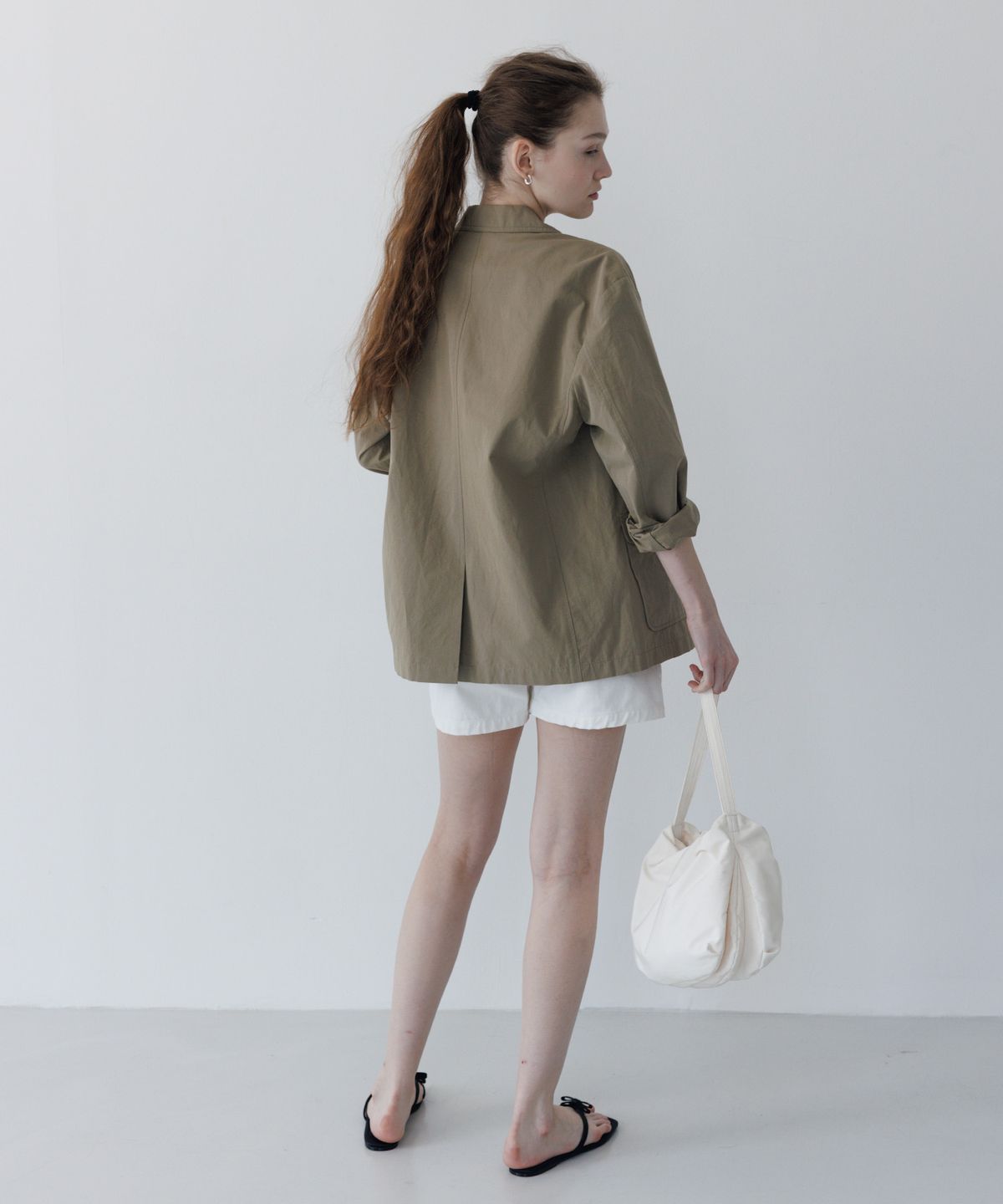 튜드먼트(TTUDEMENT) FOUR BUTTON SINGLE JACKET BEIGE