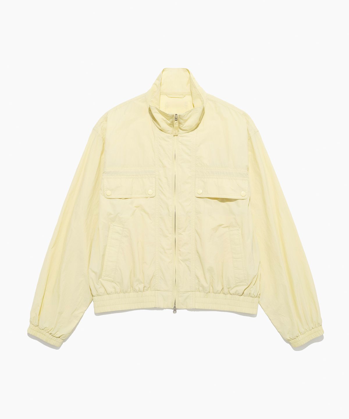 튜드먼트(TTUDEMENT) STAND COLLAR BLOUSON YELLOW