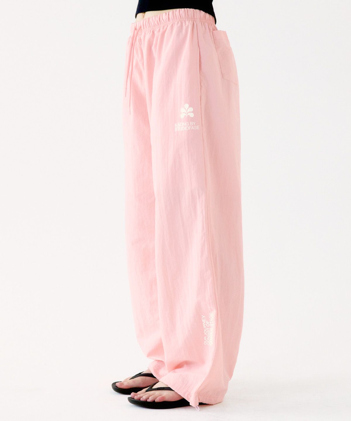 파세(FASE) 부메랑 스트링 팬츠 - 핑크