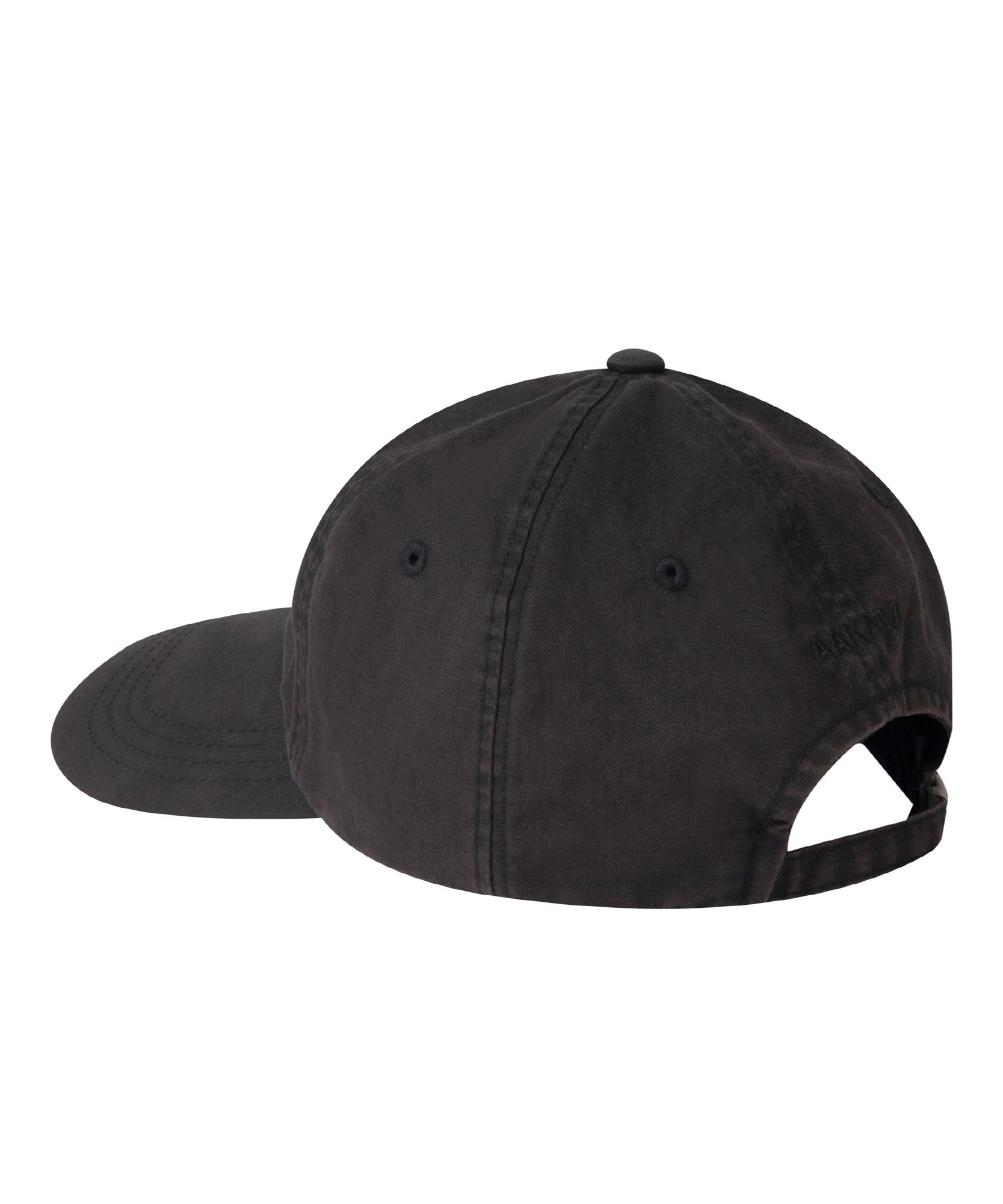 MUSINSA | AAKAM Washed Cotton Ball Cap (Black)
