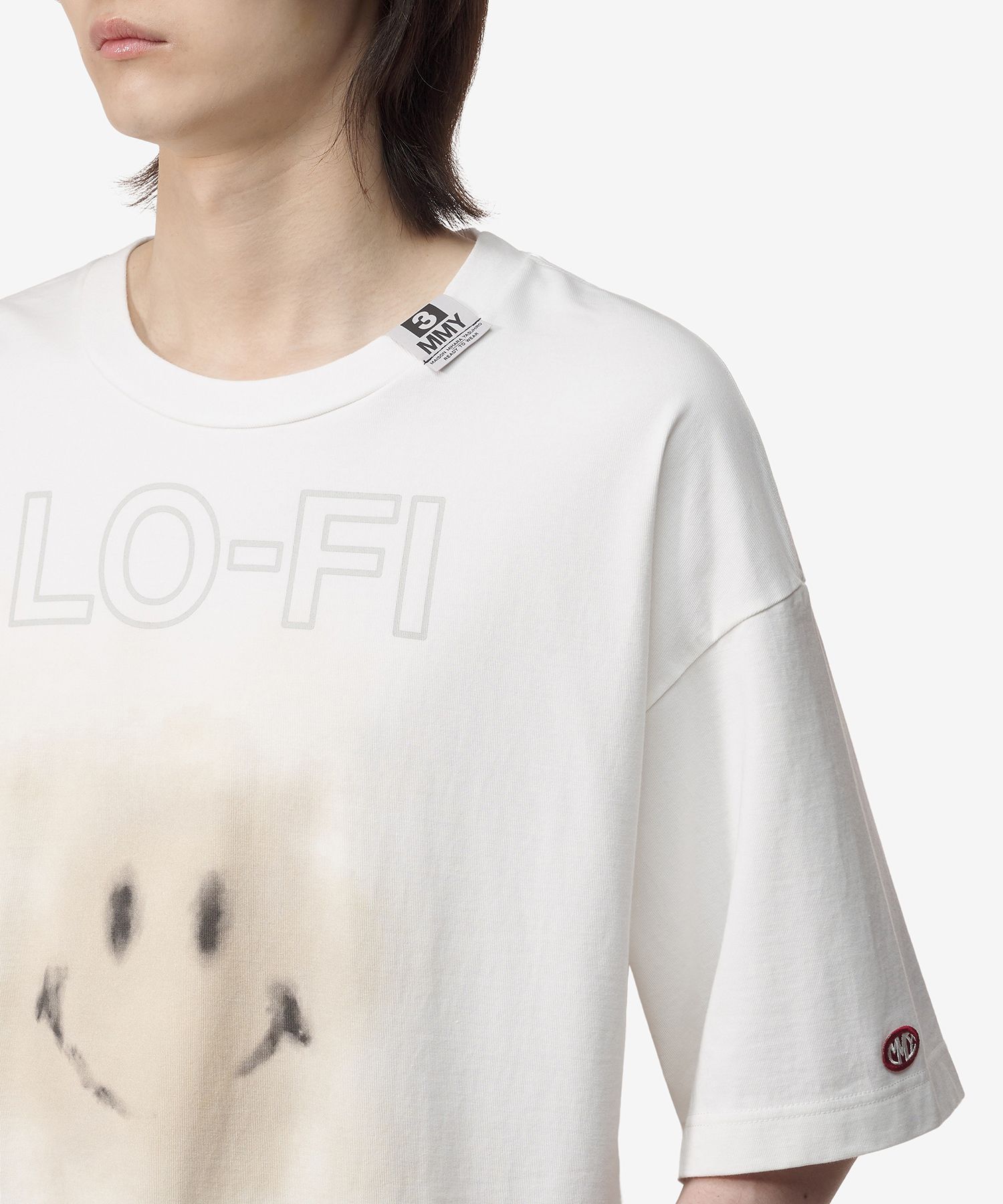 【MIHARA YASUHIRO】Smile Face Short Sleeve T-shirt/送料込み MUSINSA | MAISON MIHARA YASUHIRO Smiley Face Short Sleeve T