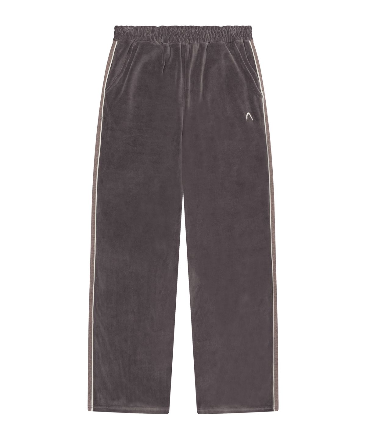 아캄(AAKAM) Western Piping Track Pants (Ash Brown)