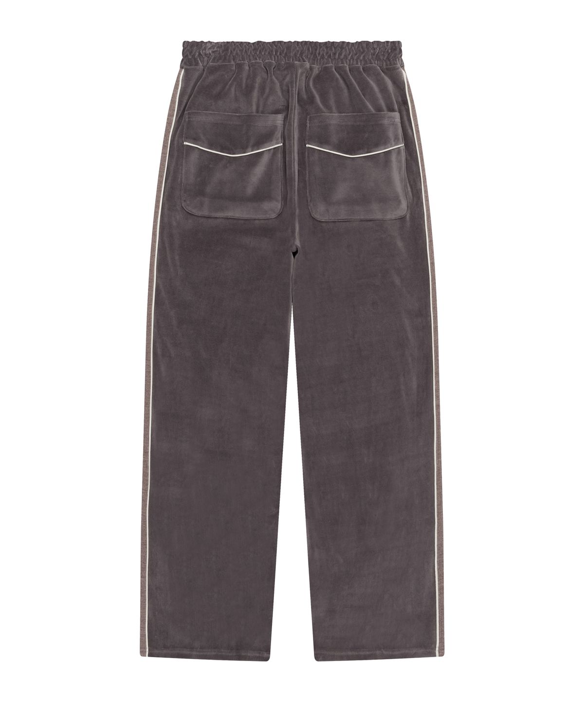 아캄(AAKAM) Western Piping Track Pants (Ash Brown)