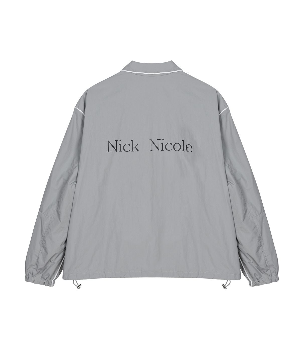 닉앤니콜(NICK&NICOLE) TWO WAY WINDBREAKER JACKET_GRAY