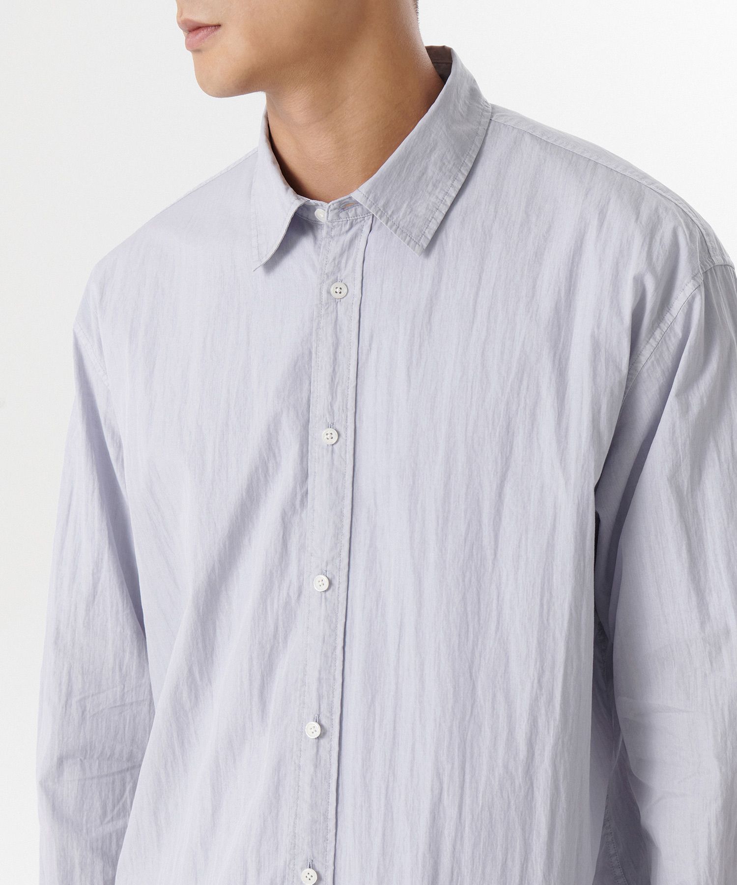 ★MUSINSA STANDARD★ Relaxed Pigment Shirt Purple Gray MMDSH MUSINSA | MUSINSA STANDARD Pigment Relaxed Crew Neck T-Shirt