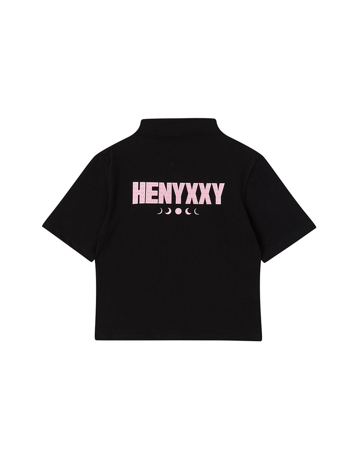 엔와이엑스엑스(NYXX) HENYXXY MOCKNECK TEE BLACK