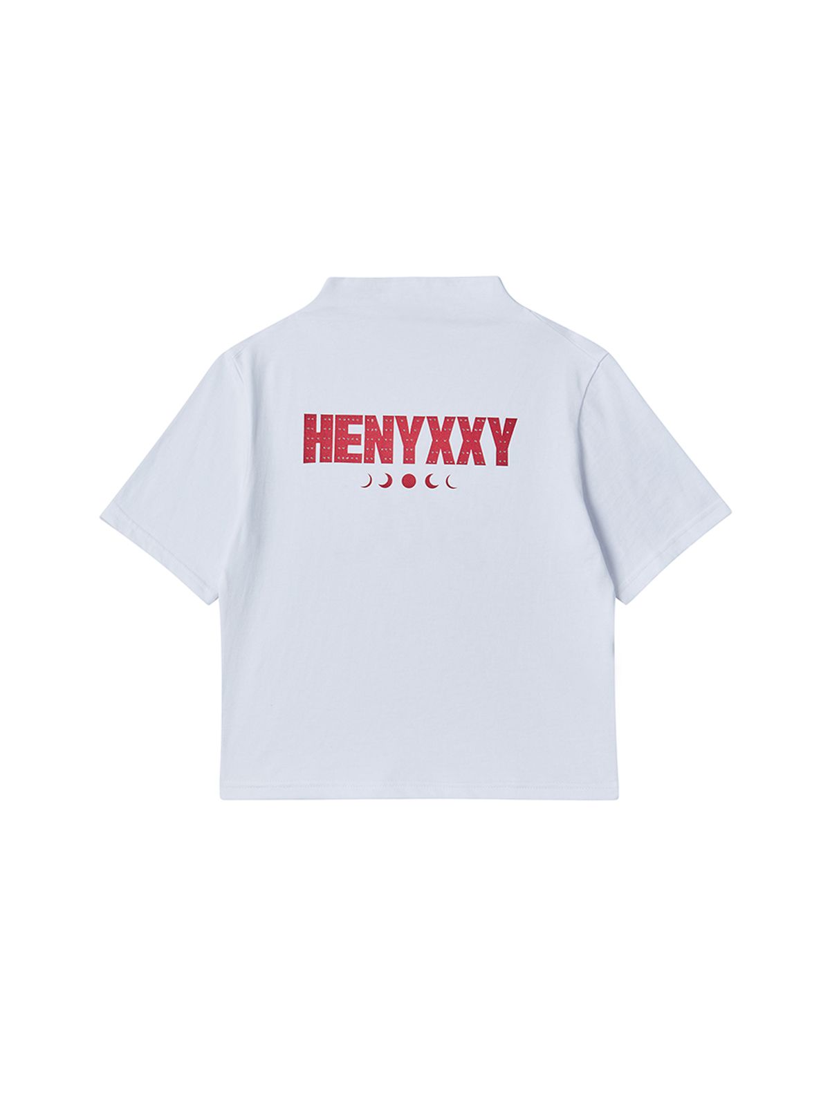 엔와이엑스엑스(NYXX) HENYXXY MOCKNECK TEE WHITE