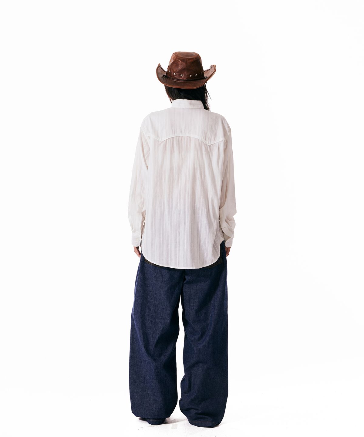 아캄(AAKAM) Western Cotton Shirts (White)