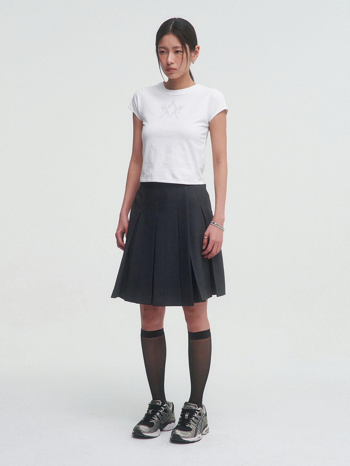 뚜오미오(TUOMIO) FLAME BABY T-SHIRTS [WHITE]