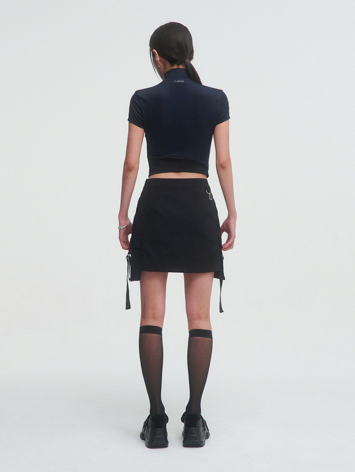 뚜오미오(TUOMIO) CURVED RACING TOP [NAVY]