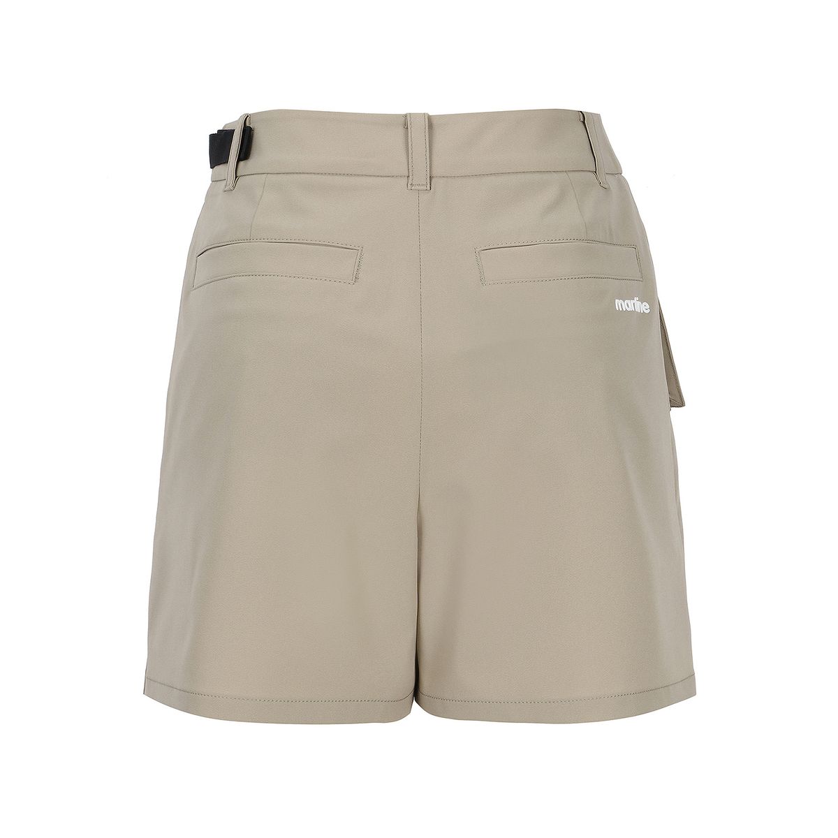 마틴골프(MARTINE GOLF) Buckle Point Wrap Shorts_Beige