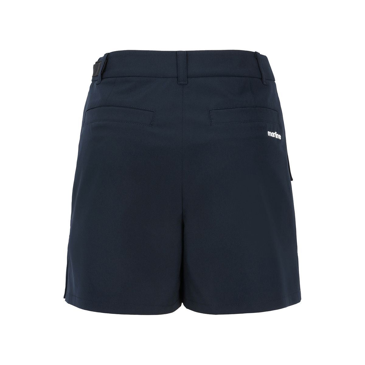 마틴골프(MARTINE GOLF) Buckle Point Wrap Shorts_Navy