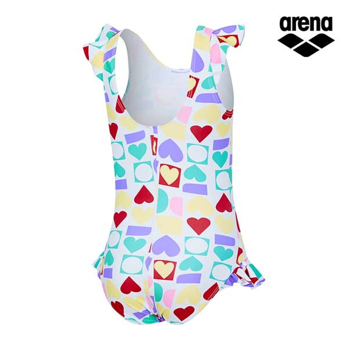 아레나 키즈(ARENA KIDS) 쿠키 아동 원피스 U백 A4SG1GO06WHT