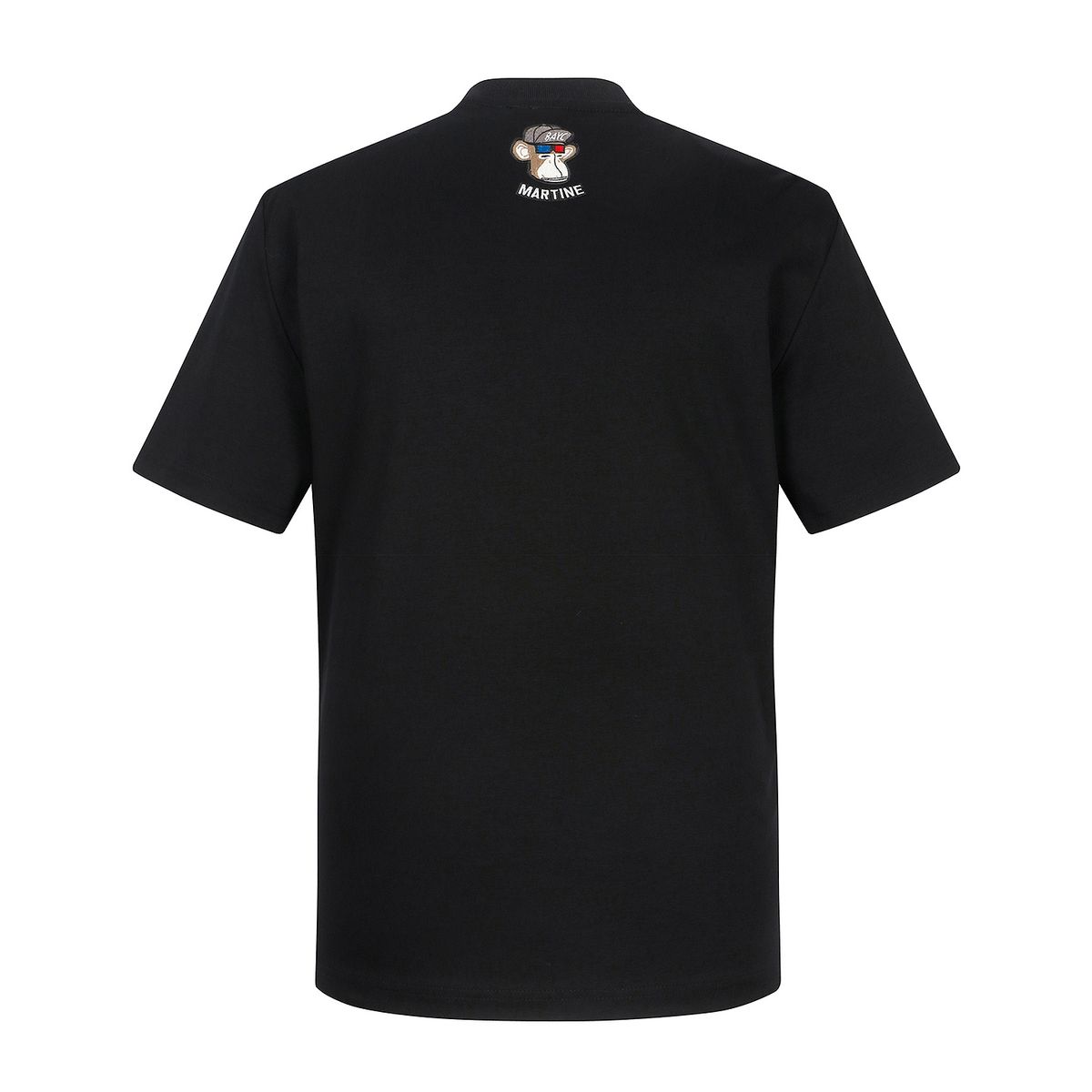 마틴골프(MARTINE GOLF) Collaboration Regular Fit T-Shirts_Black (Men)