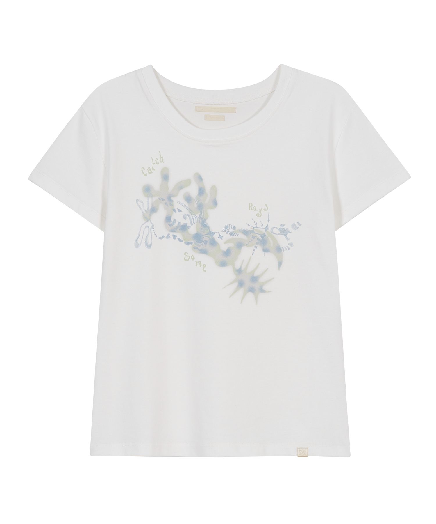 新品　TYPESERVICE Cloudy Flower T-Shirt 白 MUSINSA公式 | TYPESERVICE Cloudy Flower T-Shirt [Off White]