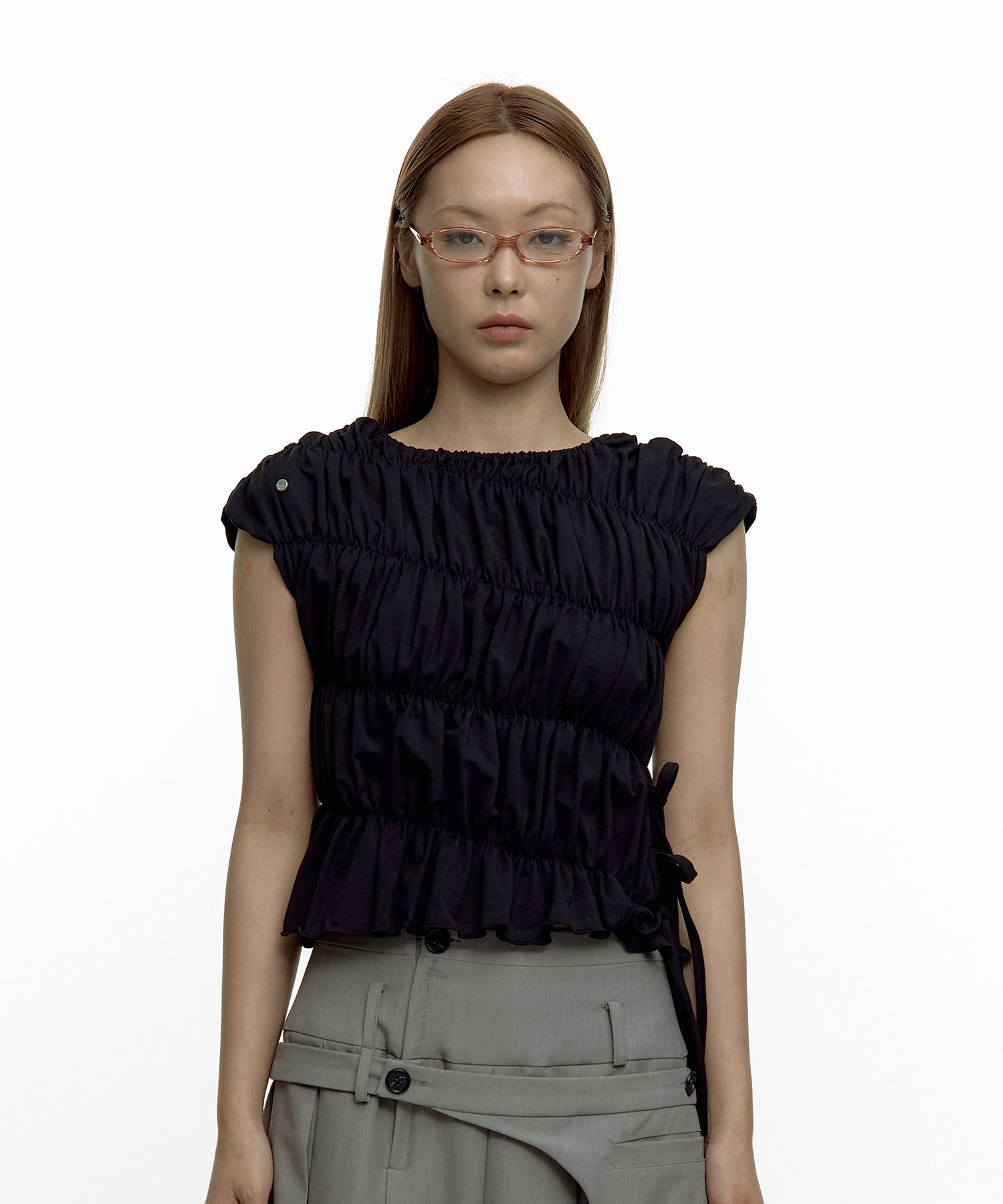 MUSINSA | KASHIKO String Baby Tee