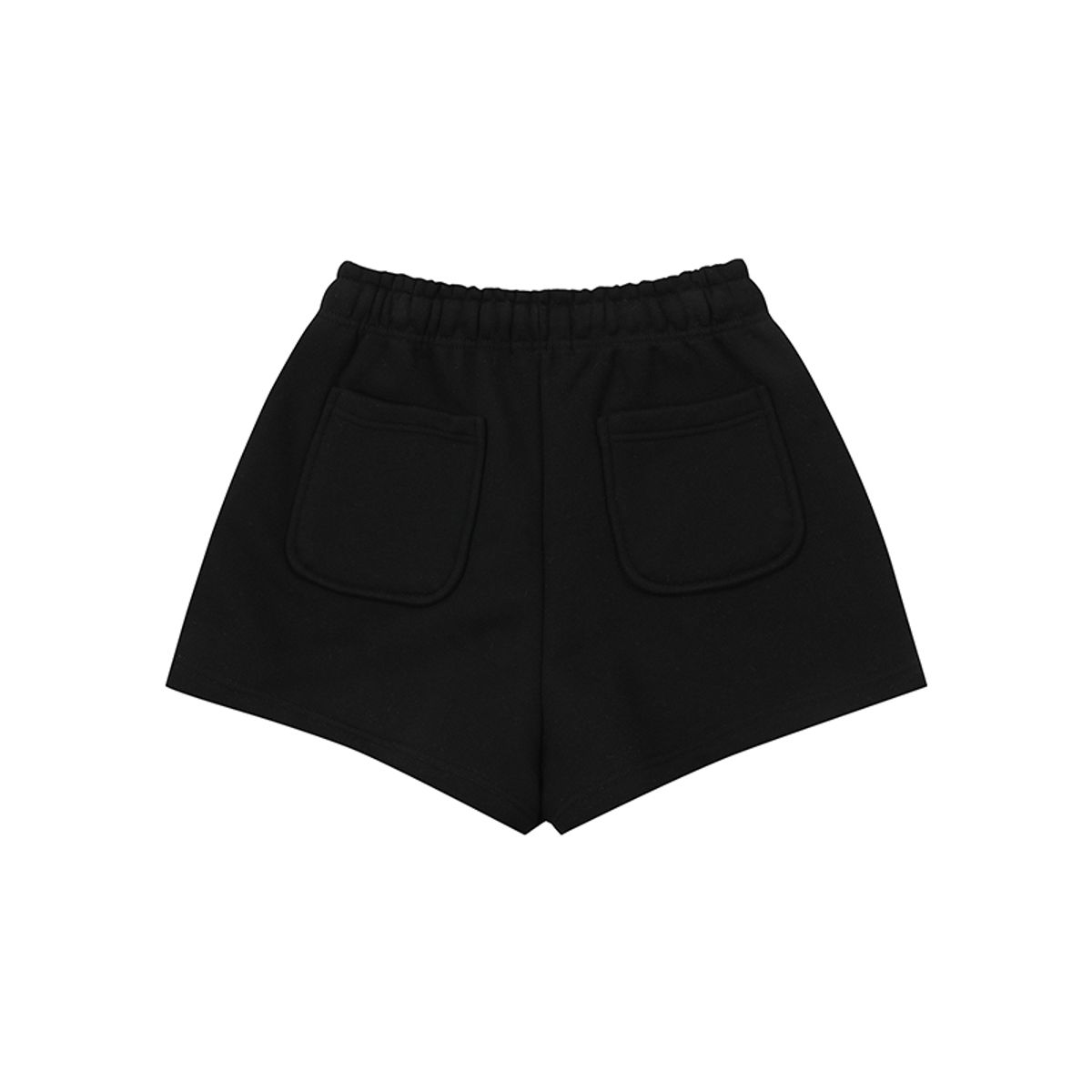 어굿데이(AGOODDAY) [WOMAN]  SIGNATURE HALF PANTS WOMAN (BLACK)