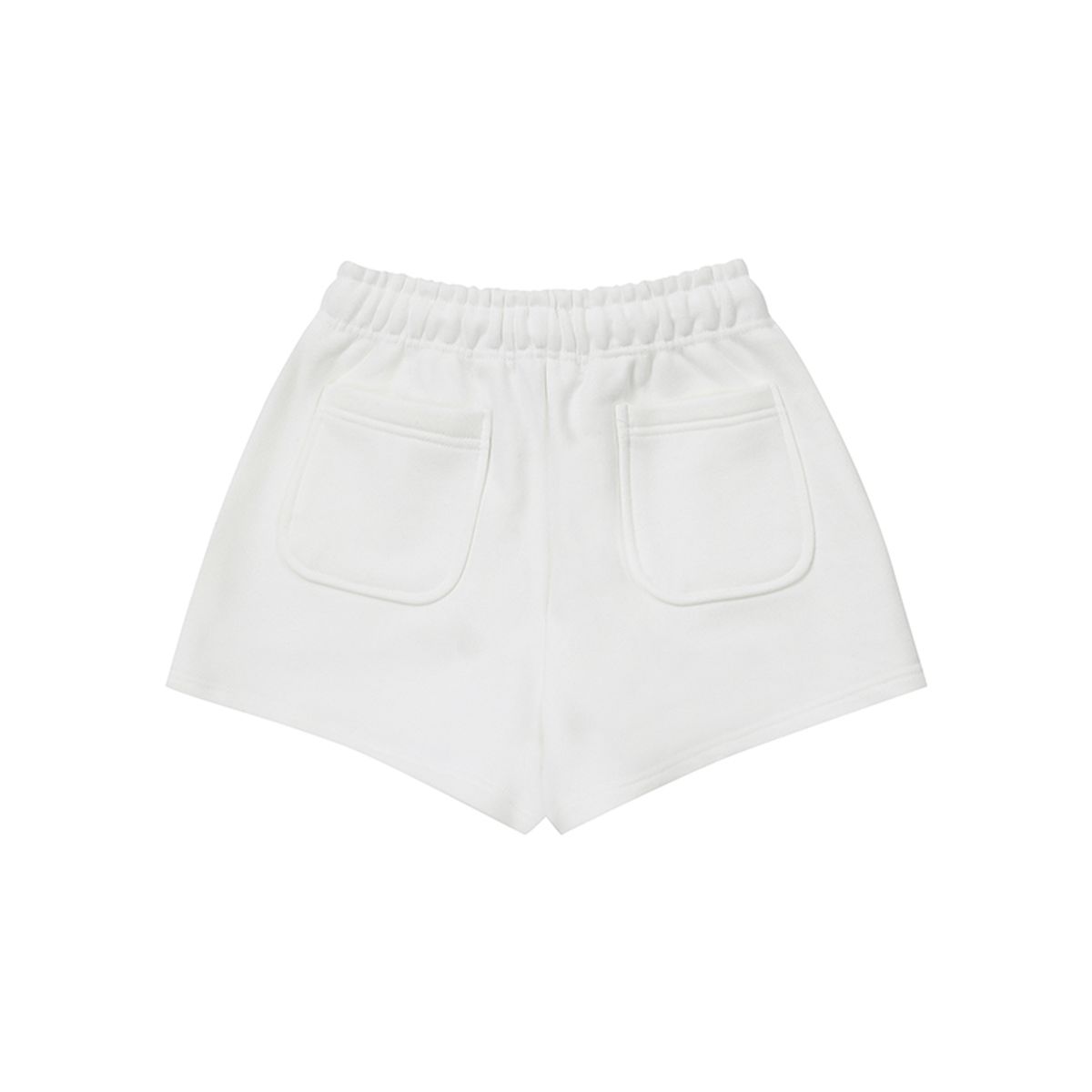 어굿데이(AGOODDAY) [WOMAN]  SIGNATURE HALF PANTS WOMAN (WHITE)