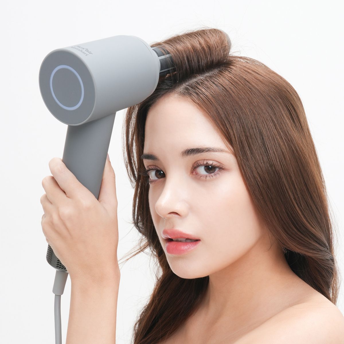 플러스에어(PLUSAIR) BLDC 헤어 드라이기 마타하리 그레이 에어컬set