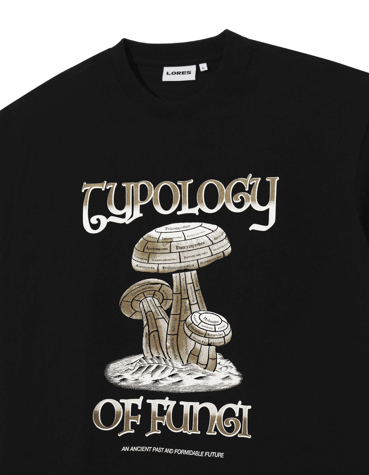 로어즈(LORES) Fungi S/S Tee - Black
