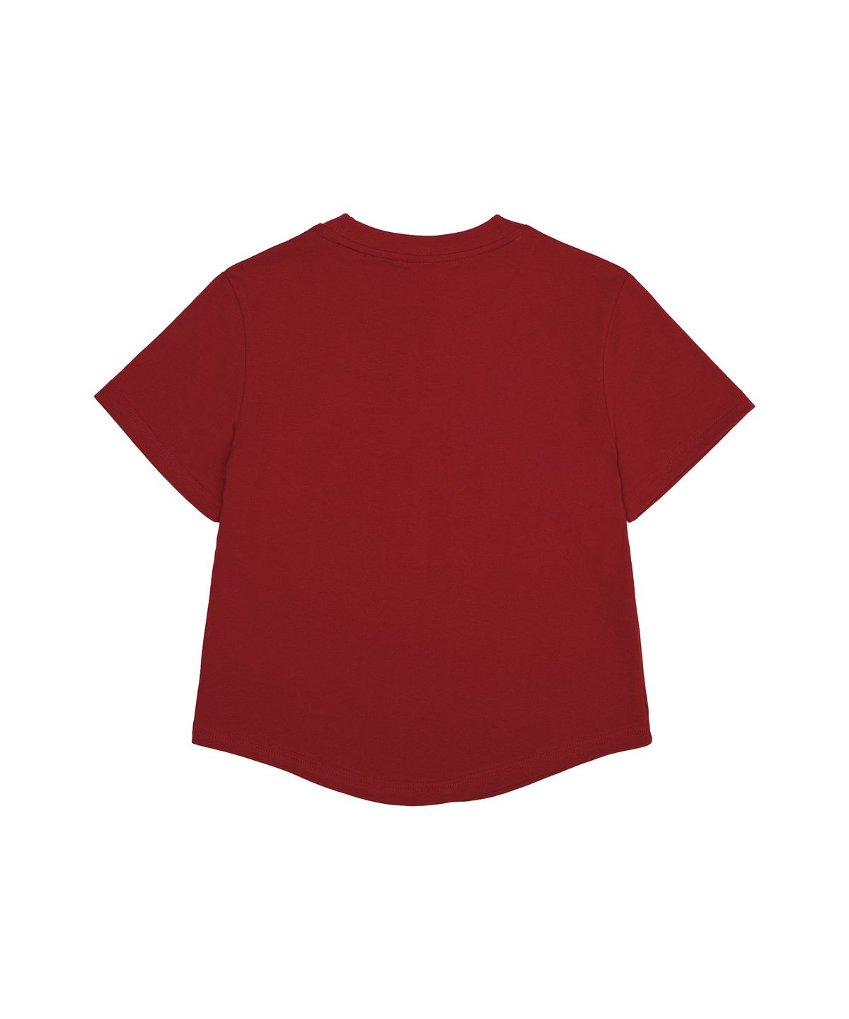 아메스 월드와이드(AMES-WORLDWIDE) ROUND HEM CROP TEE RED