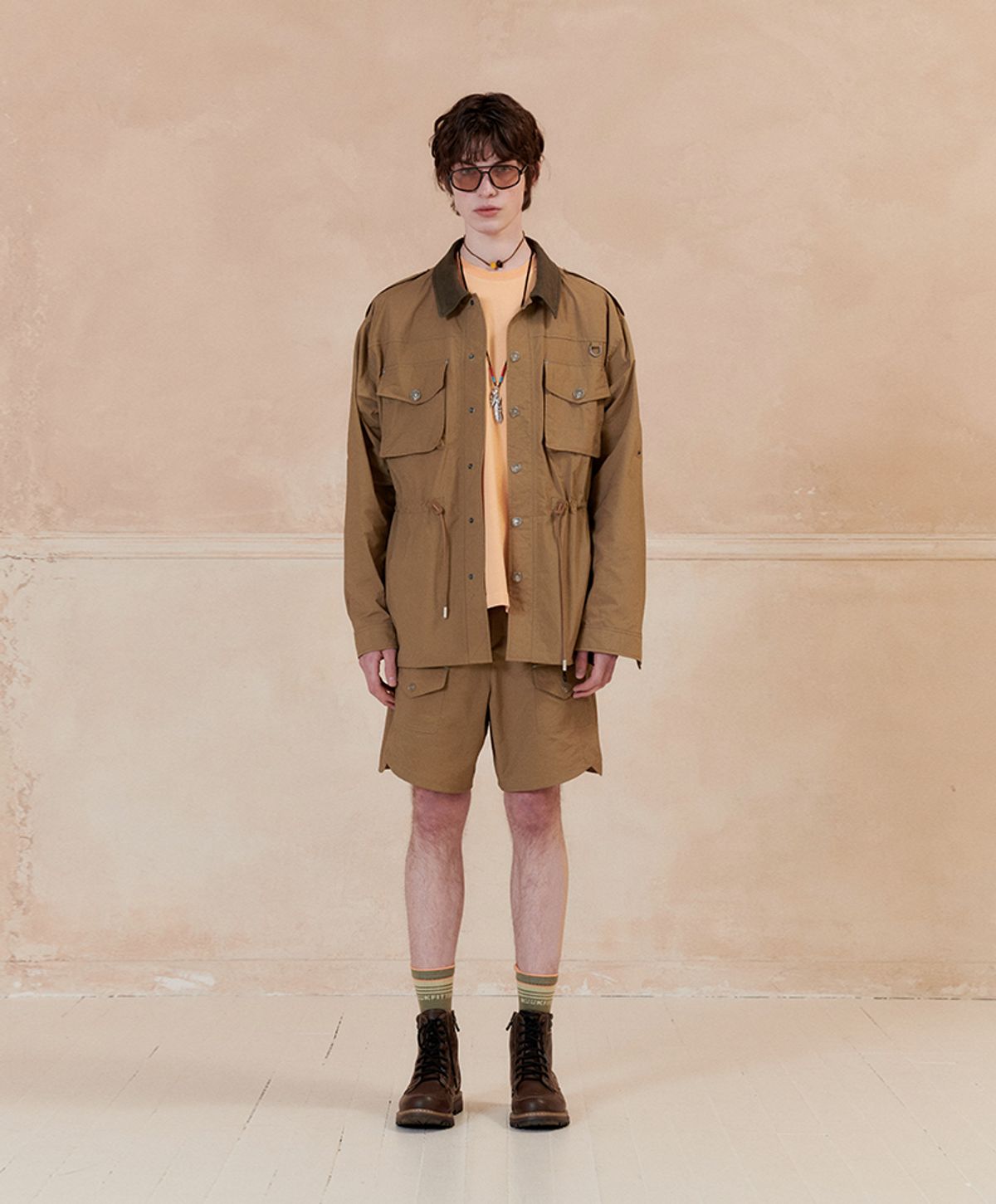누크피터(NUUKFITTER) 838 HUNTER JACKET [BEIGE]