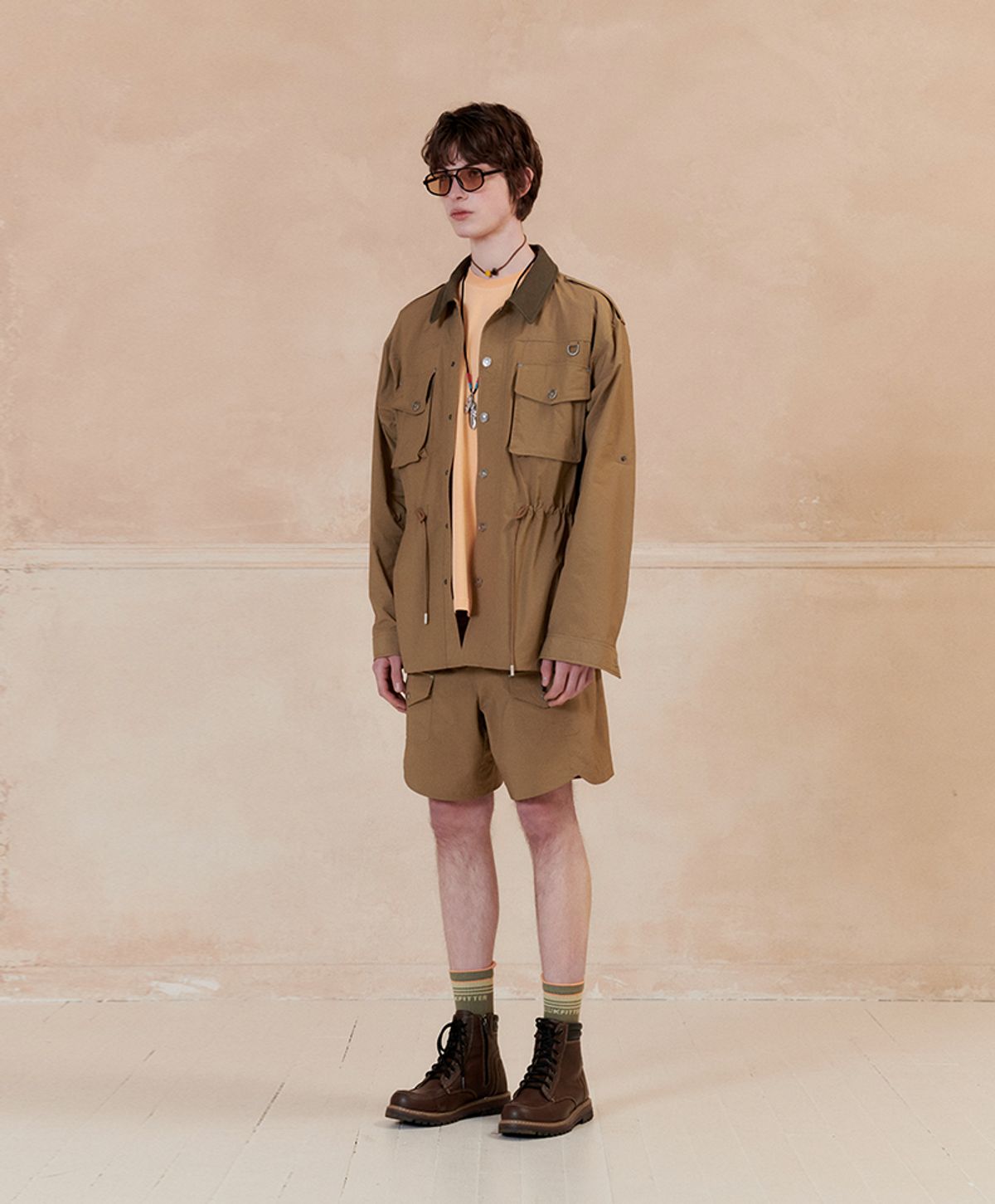 누크피터(NUUKFITTER) 838 HUNTER JACKET [BEIGE]