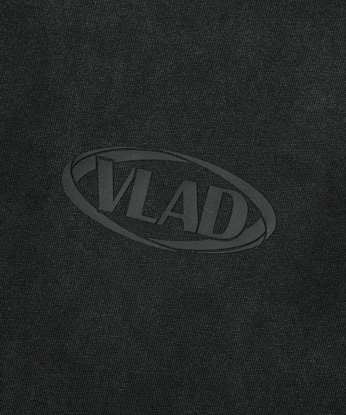 디미트리블랙(DIMITRI BLACK) VLAD 피그먼트 슬래쉬 반팔 티셔츠_차콜