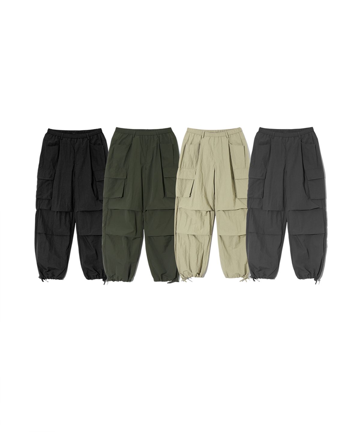 디미트리블랙(DIMITRI BLACK) [SET] 나일론 고프코어 팬츠 패키지 3 STYLE