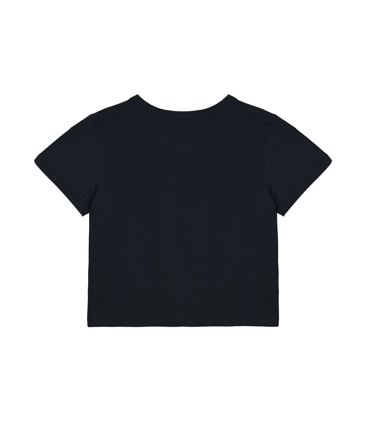 닉앤니콜(NICK&NICOLE) BUTTERFLY SIGNATURE CROP TOP_BLACK WHITE